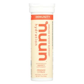 Nuun Hydration - Drink Tab Immun Orange Ctrs - Case Of 8 - 10 Tab